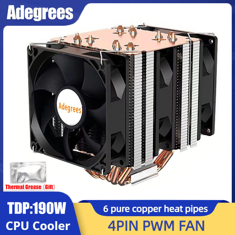 Cpu Cooler - 6 Heat Pipe CPU Cooler 4Pin