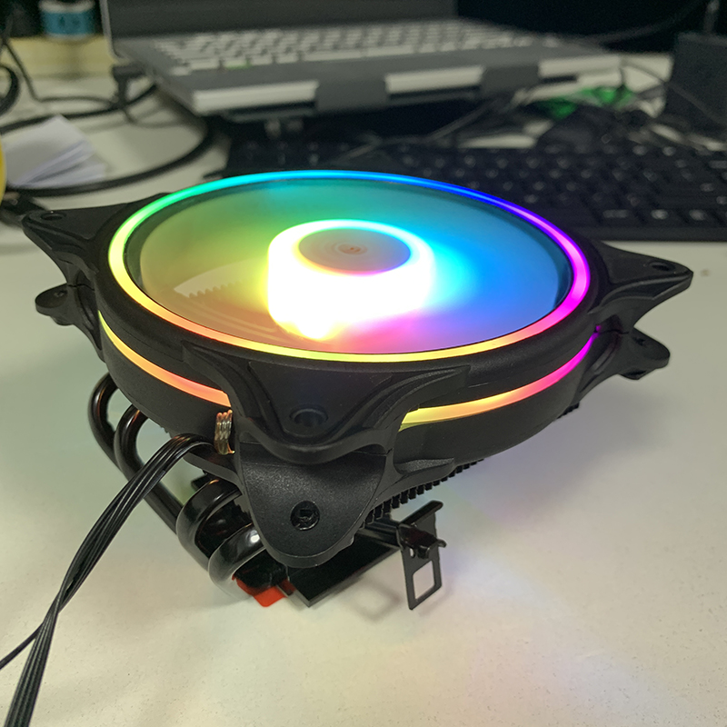 4 Heatpipes CPU Cooler 120MM P - Air Cooler Cpu 评论和价格