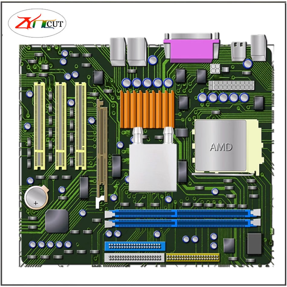 40 80mm CPU Aluminum water-coo - Cpu Heatsink 评论和价格