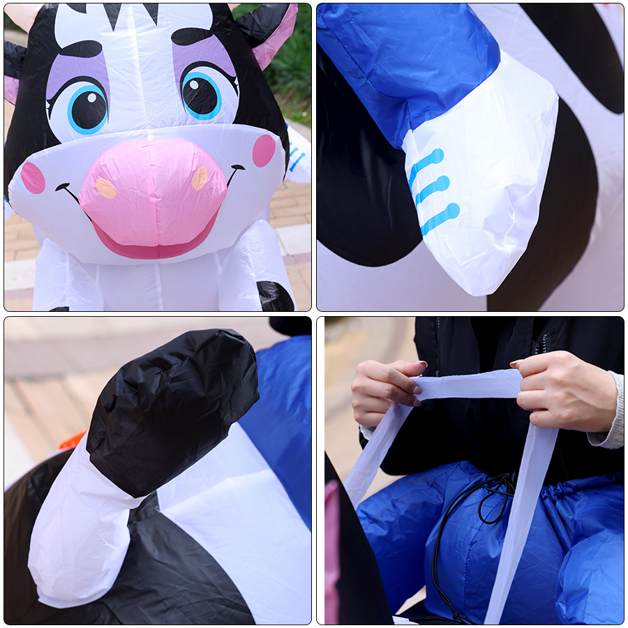 Halloween Bull Shaped Inflatab - Case Fan 评论和价格