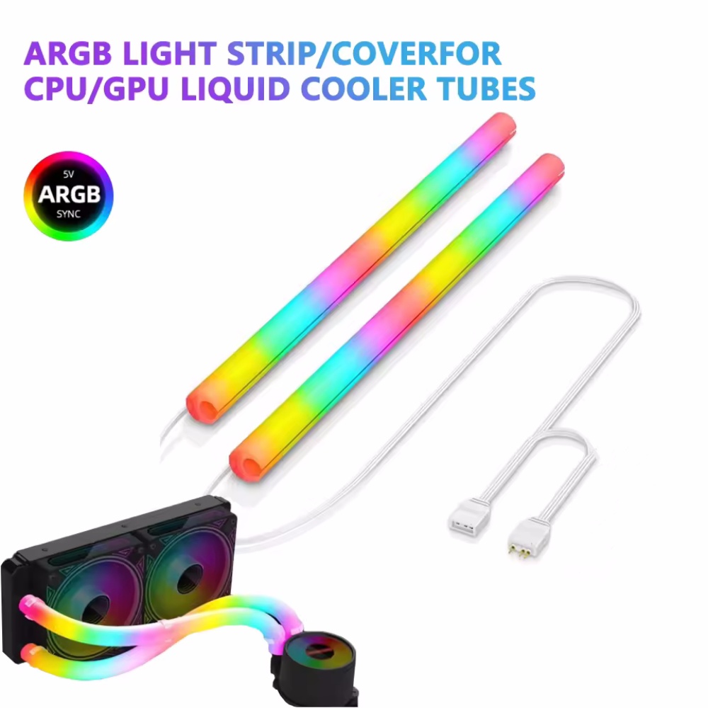 Flexible 5V ARGB LED Neon Tube - Aio Liquid Cooler 评论和价格