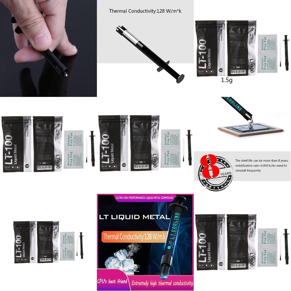 LT-100 Liquid Metal Thermal Co - Thermal Paste 评论和价格