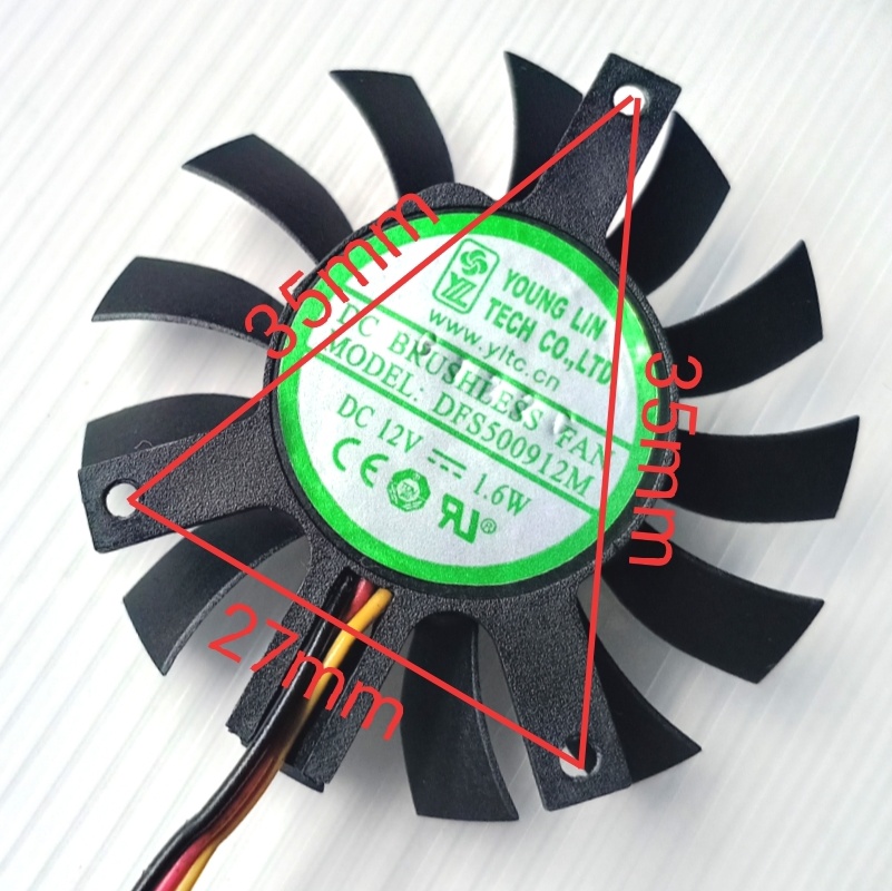 1PC New for DFS500912L DFS5009 - Cpu Cooler 评论和价格