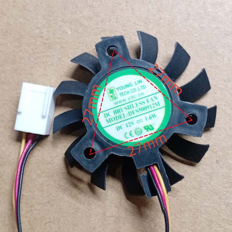 1PC New for DFS500912L DFS5009 - Cpu Cooler 评论和价格