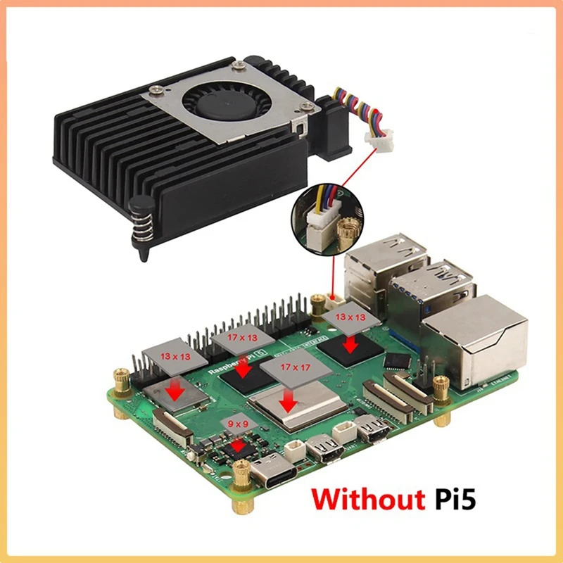 Active Cooler for 5, Aluminum  - Heatsink 评论和价格