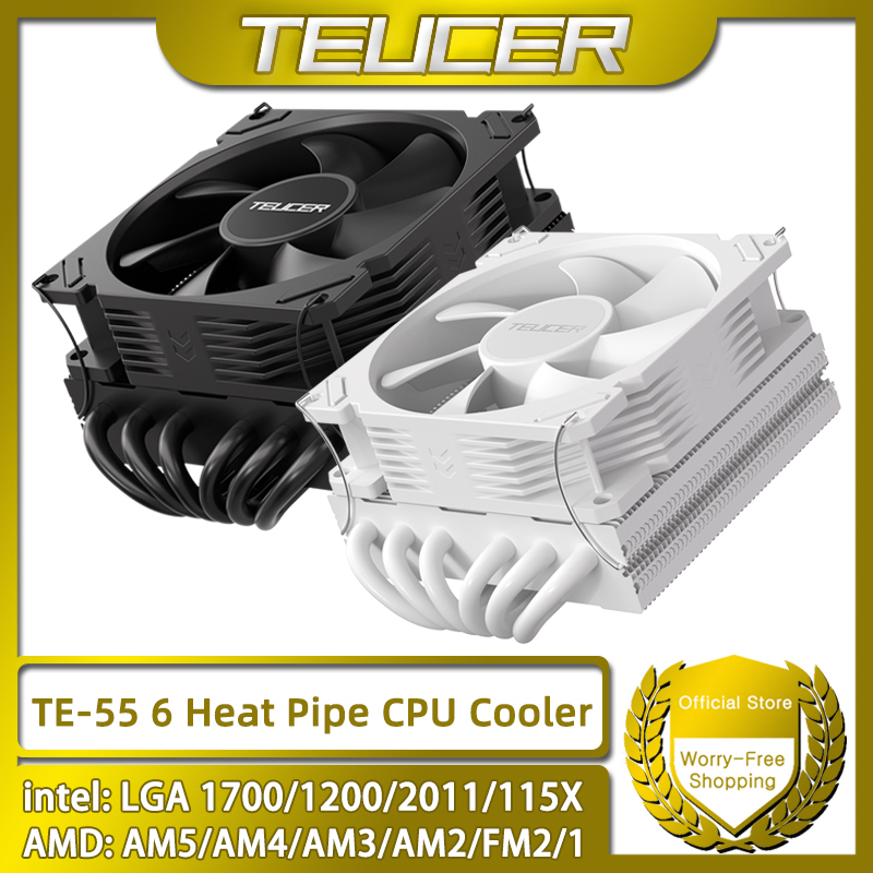TEUCER TE-55 Low Profile CPU C - Air Cooler Cpu 评论和价格