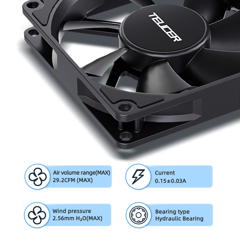 Teucer UT-8015 8CM Chassis Fan - Gpu Cooler 评论和价格