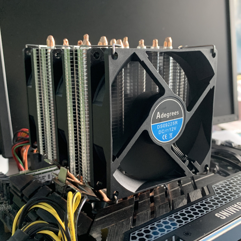 6 Heat Pipe CPU Air Cooler 4Pi - Cpu Cooler 评论和价格