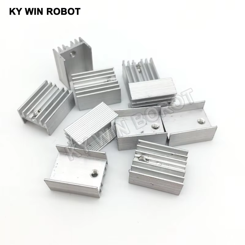 10pcs Aluminium TO-220 Heatsin - Heatsink 评论和价格